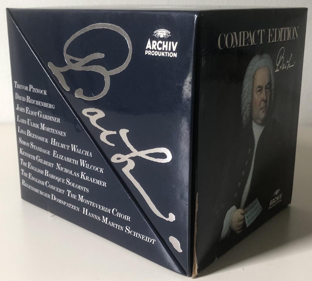 BACH - ARCHIV PRODUKTION - COMPACT EDITION - BOX 10 CD'S, Cd's en Dvd's, Cd's | Klassiek, Boxset, Overige typen, Ophalen of Verzenden