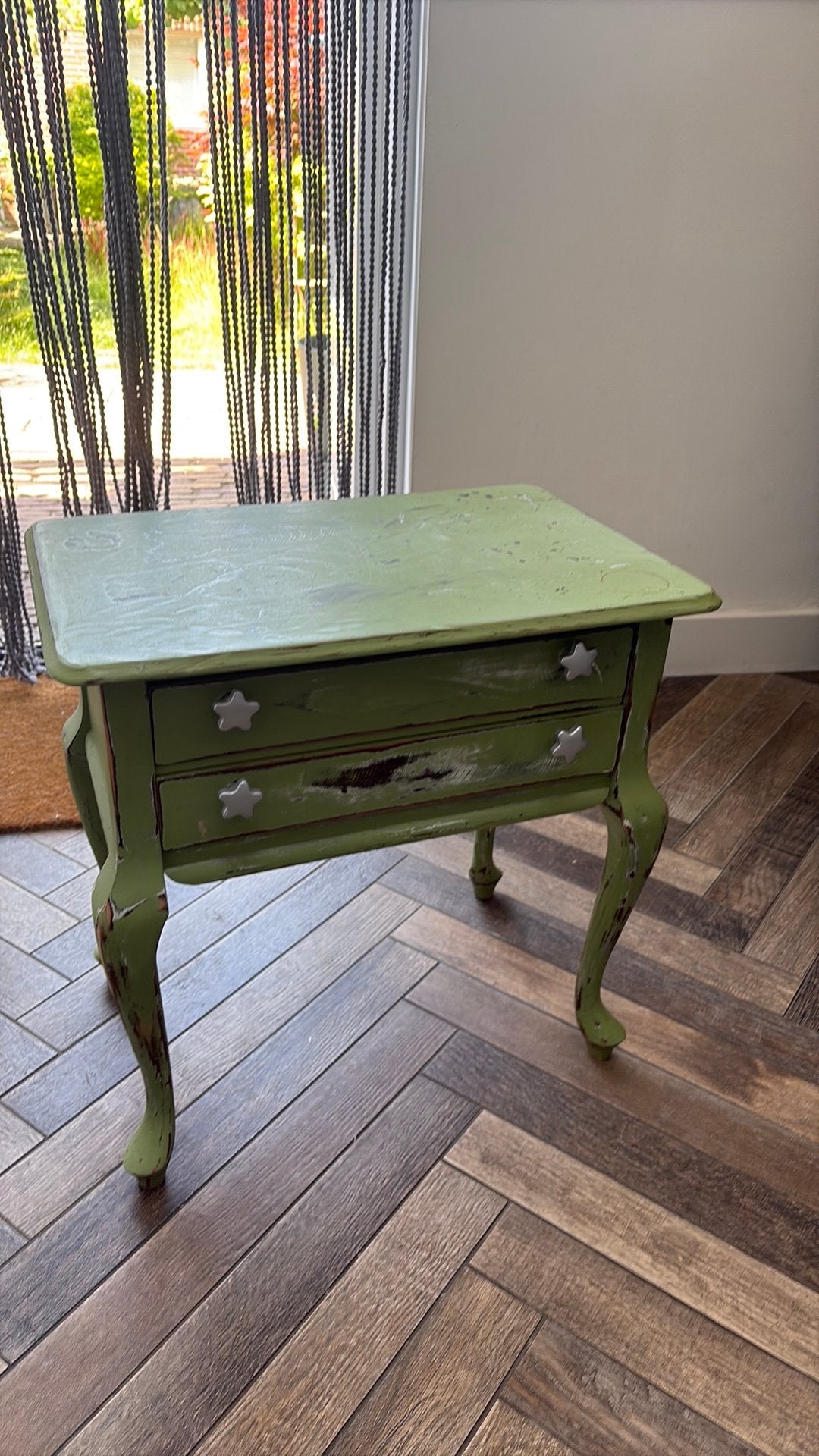 Brocante bijzettafeltje, Ophalen of Verzenden