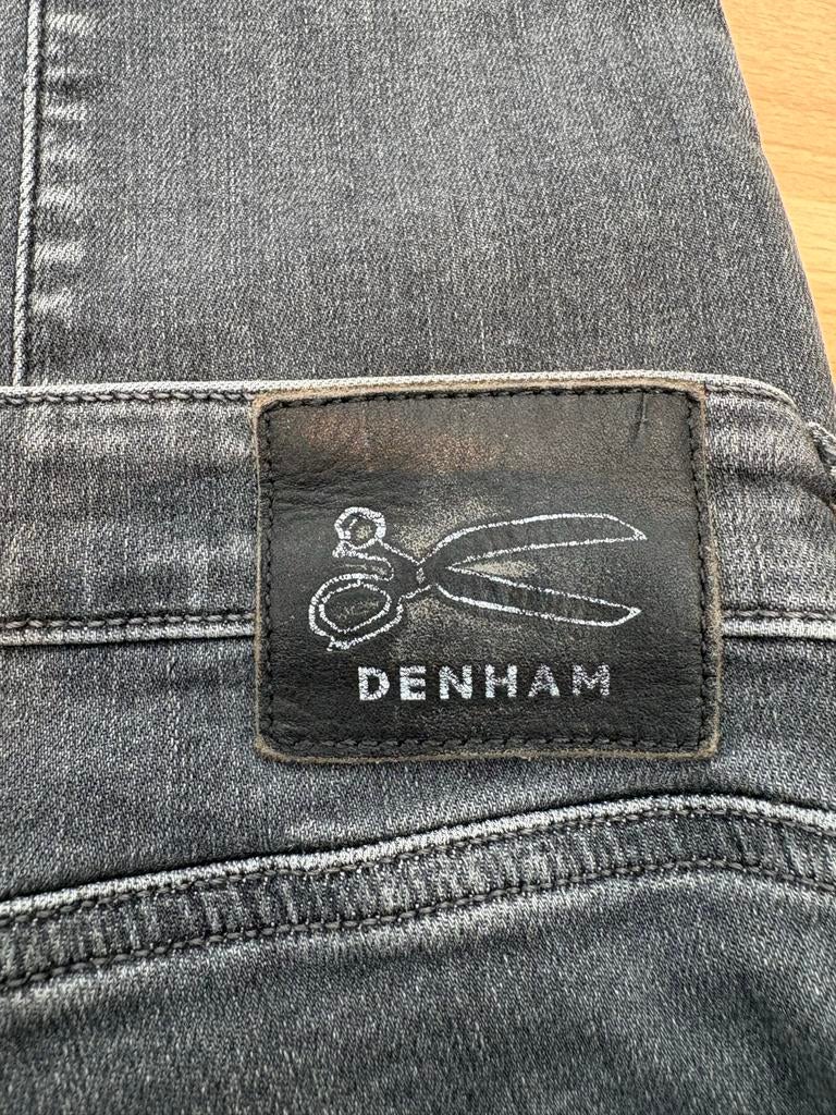 Denham grijze skinny jeans dames, Ophalen of Verzenden, Gedragen, Grijs, Overige jeansmaten