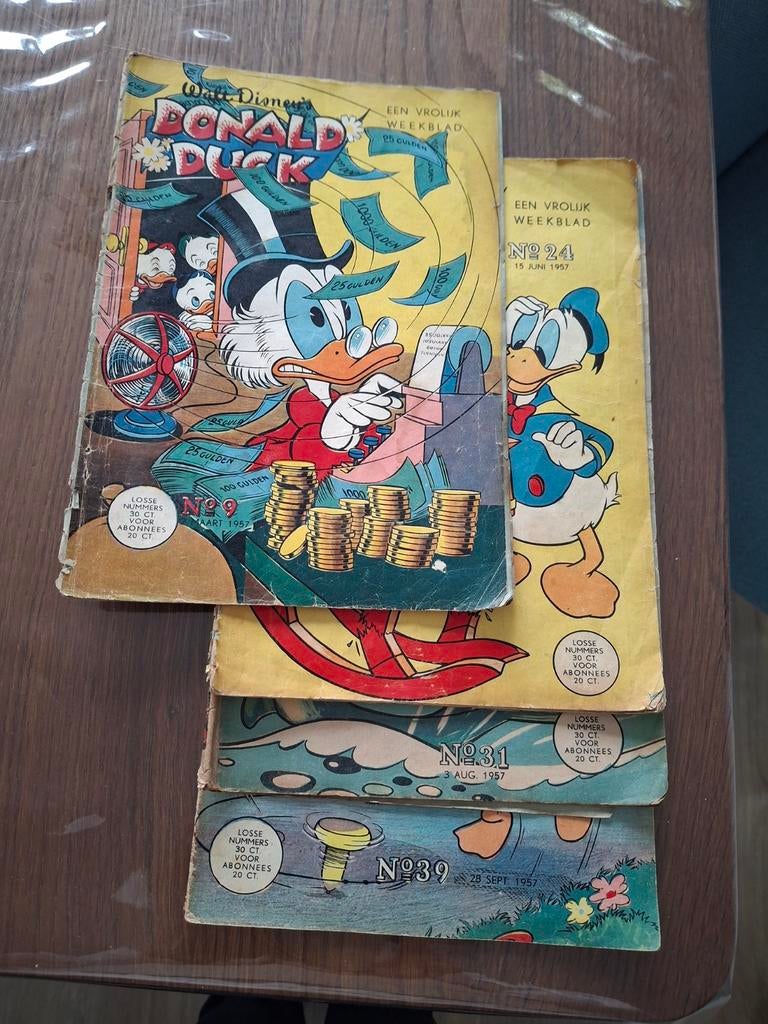 Donald Duck jaargang 1957, Meerdere comics, Ophalen of Verzenden, Gelezen, Europa