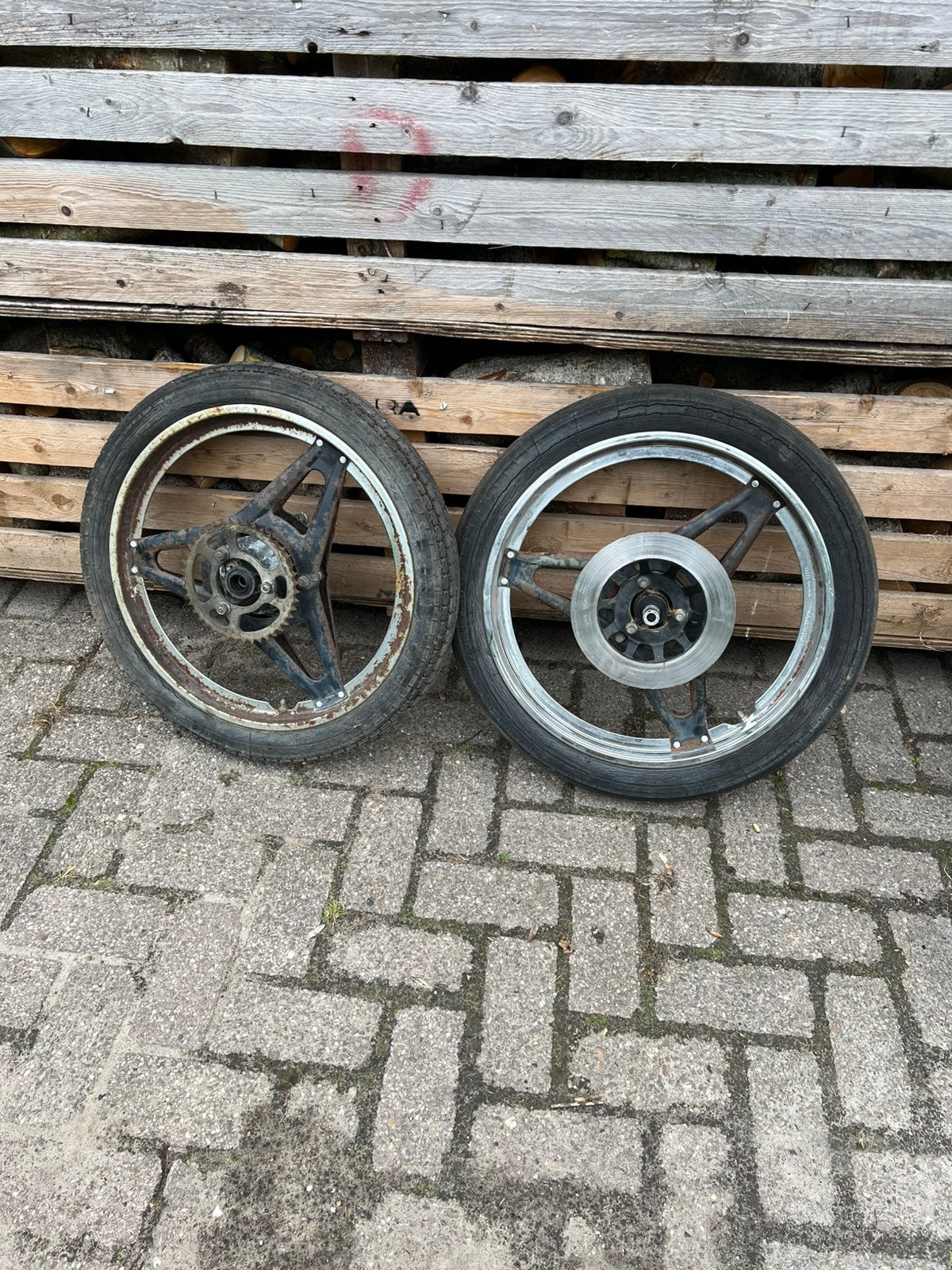 Honda mb5 velgen, Fietsen en Brommers, Ophalen of Verzenden, Zo goed als nieuw, Overige typen
