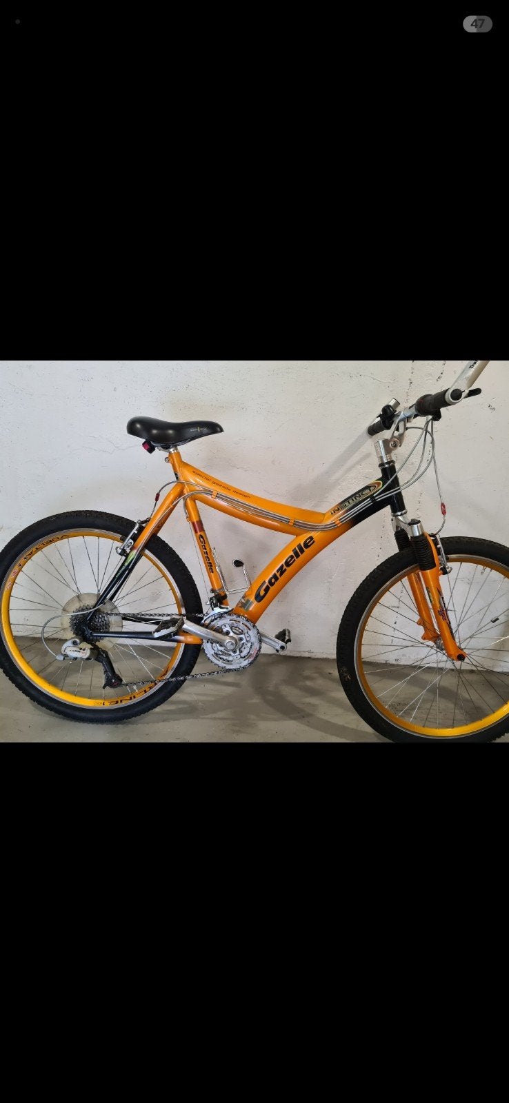 Gazelle Mountainbike - Oranje/Zwart - Gebruikt, Fietsen en Brommers, Ophalen, Gebruikt, Hardtail, Gazelle
