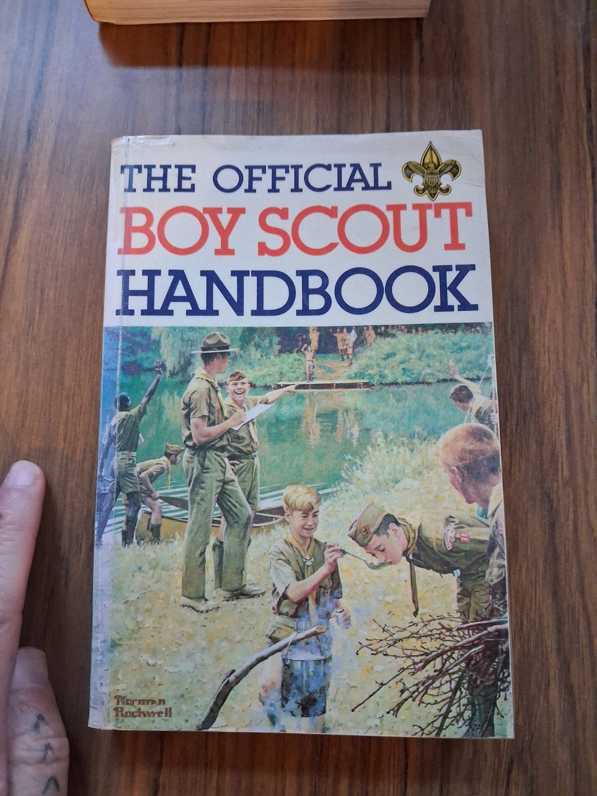 The Official Boy Scout Handbook - Vintage uit 1986, Ophalen of Verzenden, Gelezen