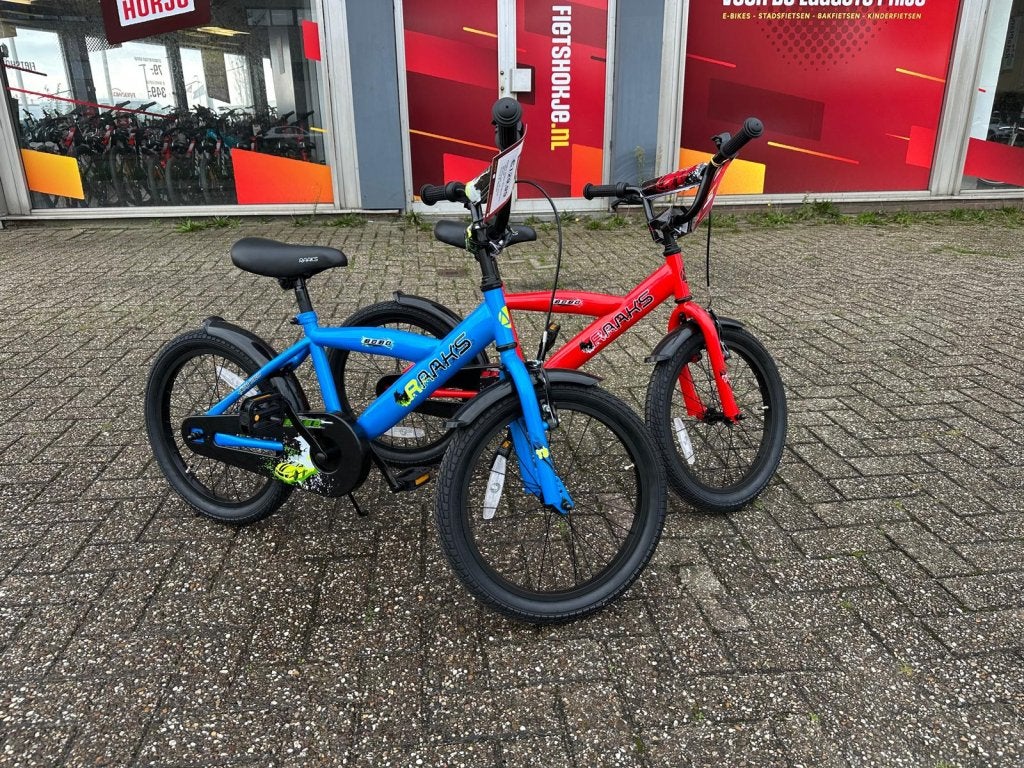 Fietshokje Beverwijk: Raaks Bobo jongensfiets 18 inch NIEUW