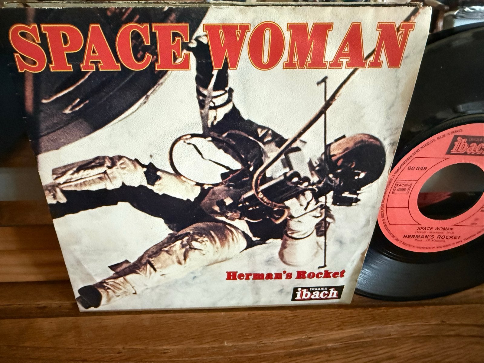 Herman's Rocket - Space Woman / Green Creature (Single), Originele persing, Ophalen of Verzenden, Zo goed als nieuw, Pop