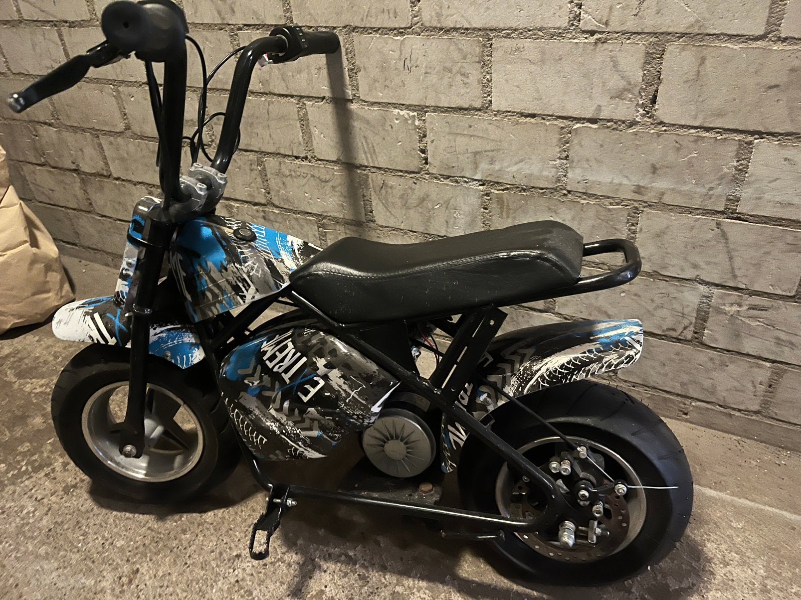 Electrische mini kinder motor, Ophalen, Gebruikt, Schijfrem, Overige typen