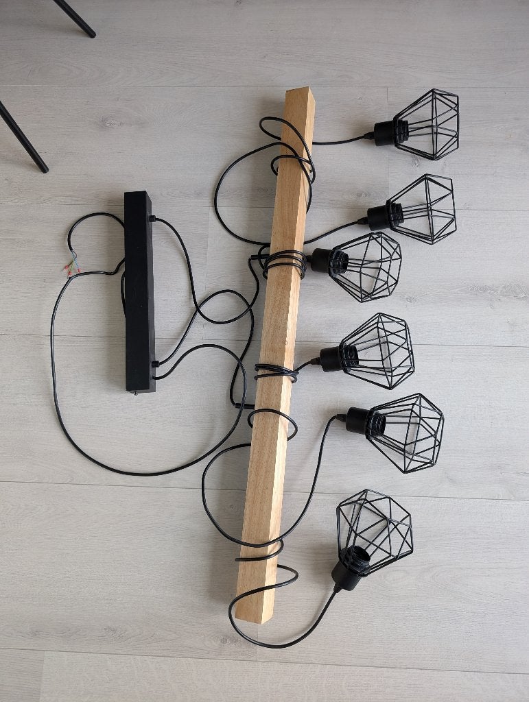 Eglo Townshend 5 Hanglamp, Huis en Inrichting, Ophalen, E27 (groot), Zo goed als nieuw, Industrieel