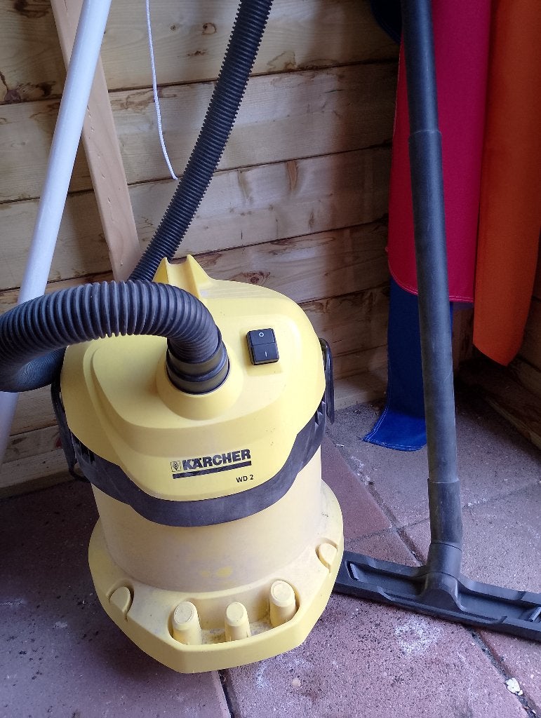 Karcher wd2 bouwzuiger, Doe-het-zelf en Verbouw, Reinigingsmachines, Ophalen, Gebruikt, Overige typen