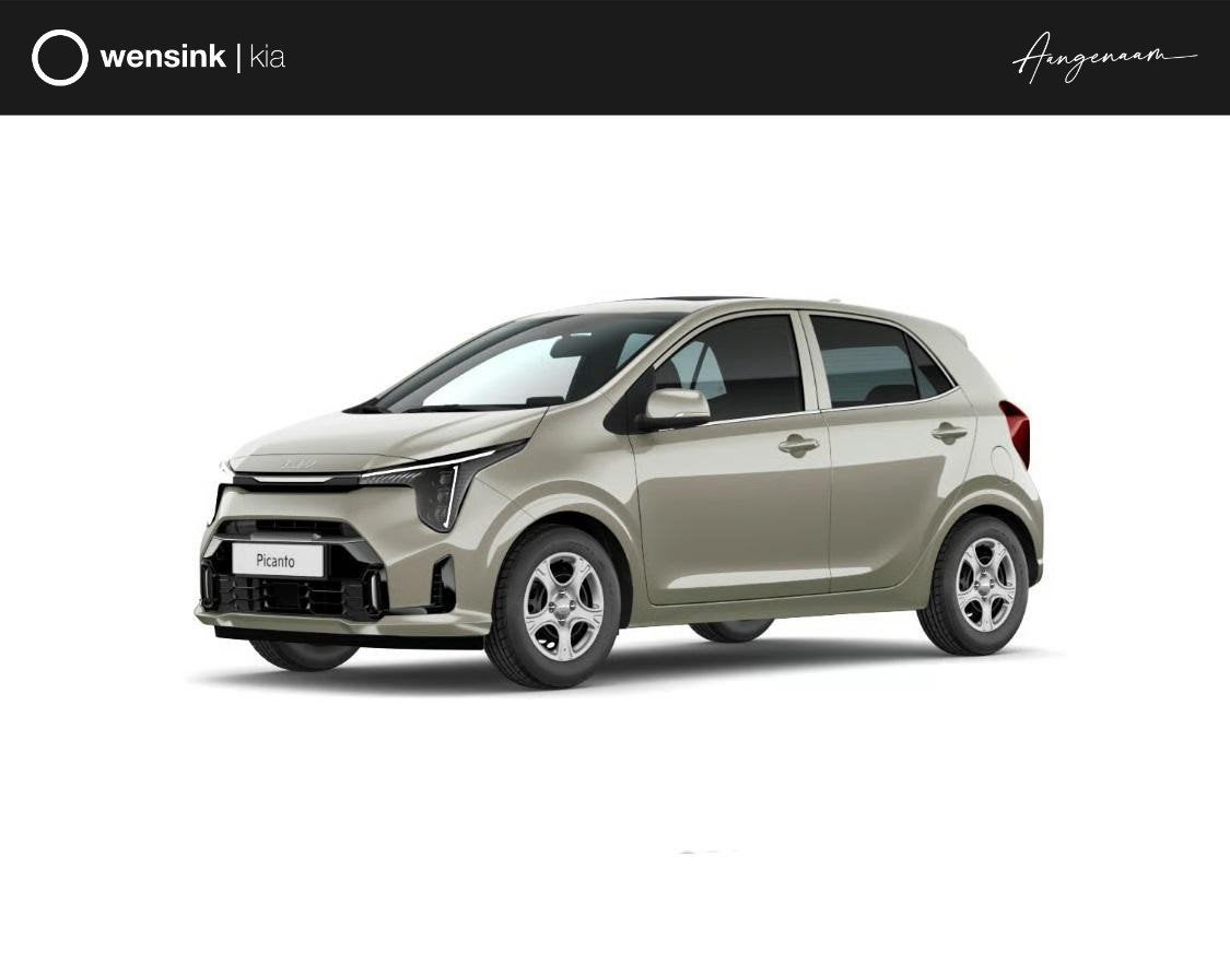 Kia Picanto 1.0 GDi DynamicLine | Airconditioning | Cruise c, Auto's, Voorwielaandrijving, Stof, 918 kg, 4 stoelen