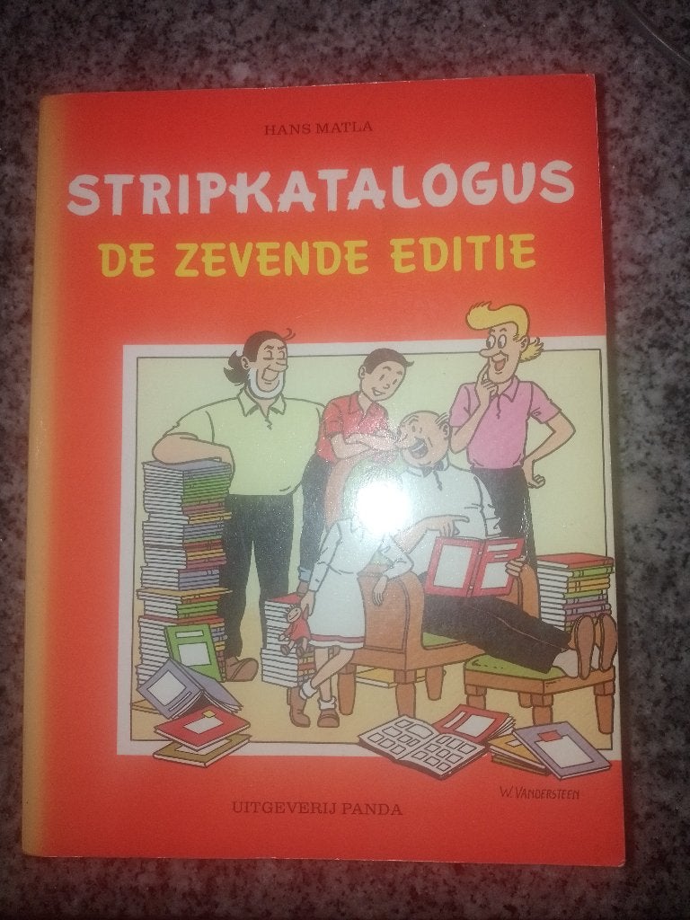 Stripkatalogus De Zevende Editie., Eén stripboek, Ophalen of Verzenden, Gelezen