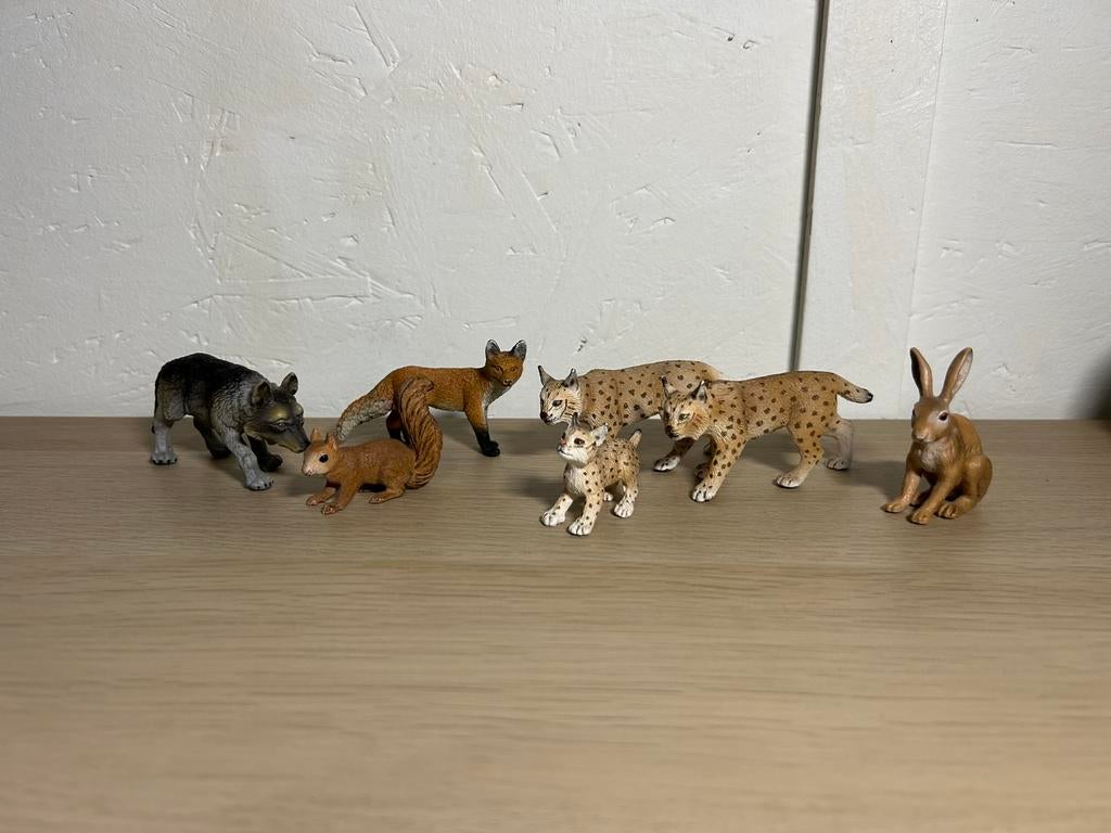 Schleich bosdieren, Verzamelen, Dierenverzamelingen, Zo goed als nieuw, Beeldje of Figuurtje, Paard, Ophalen of Verzenden