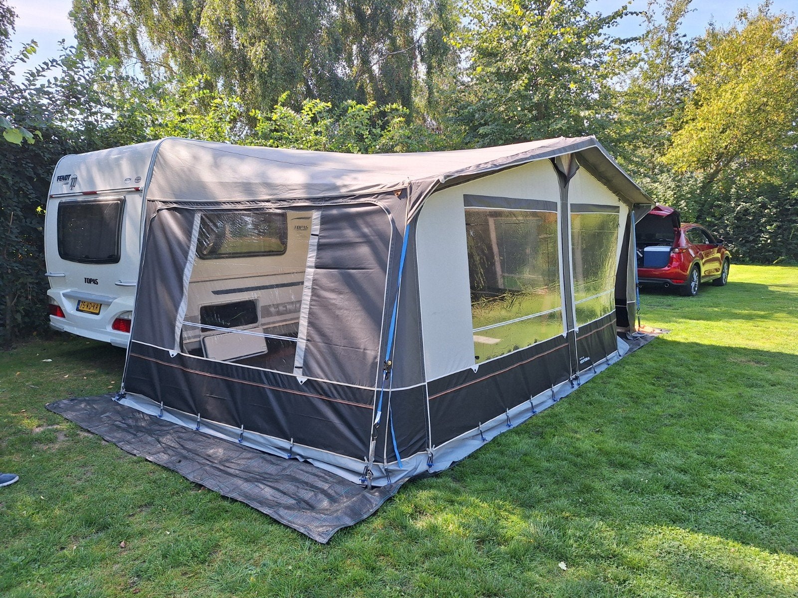 Isabelle Pacific 300 voortent voor caravan. G18, Caravans en Kamperen, Voortenten en Luifels, Ophalen of Verzenden, Gebruikt, Polyester