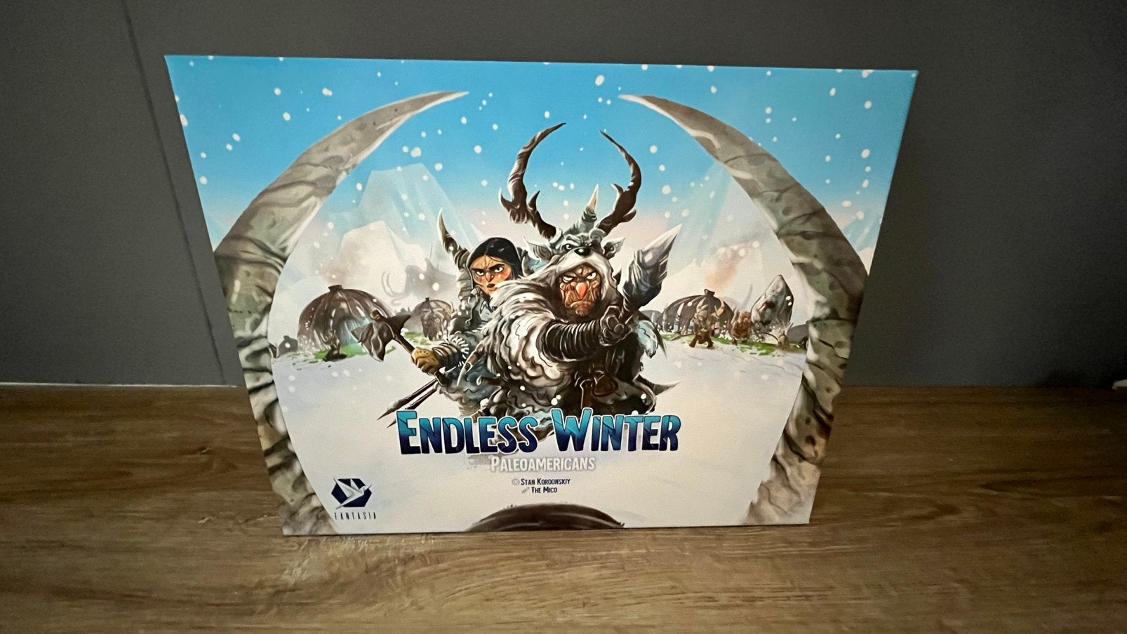 Endless Winter Paleoamericans - All-in Kickstarter Version, Hobby en Vrije tijd, Gezelschapsspellen | Bordspellen, Een of twee spelers