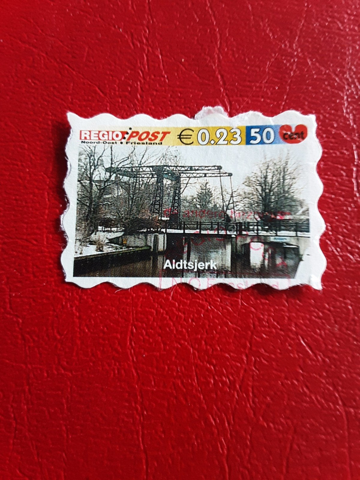 Regiopost.  Aldtsjerk  ( gest), Postzegels en Munten, Ophalen of Verzenden