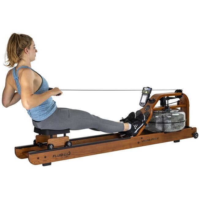 Roeimachine Fluid Rower Viking Pro V, Sport en Fitness, Fitnessapparatuur, Ophalen, Overige materialen, Rug, Zo goed als nieuw