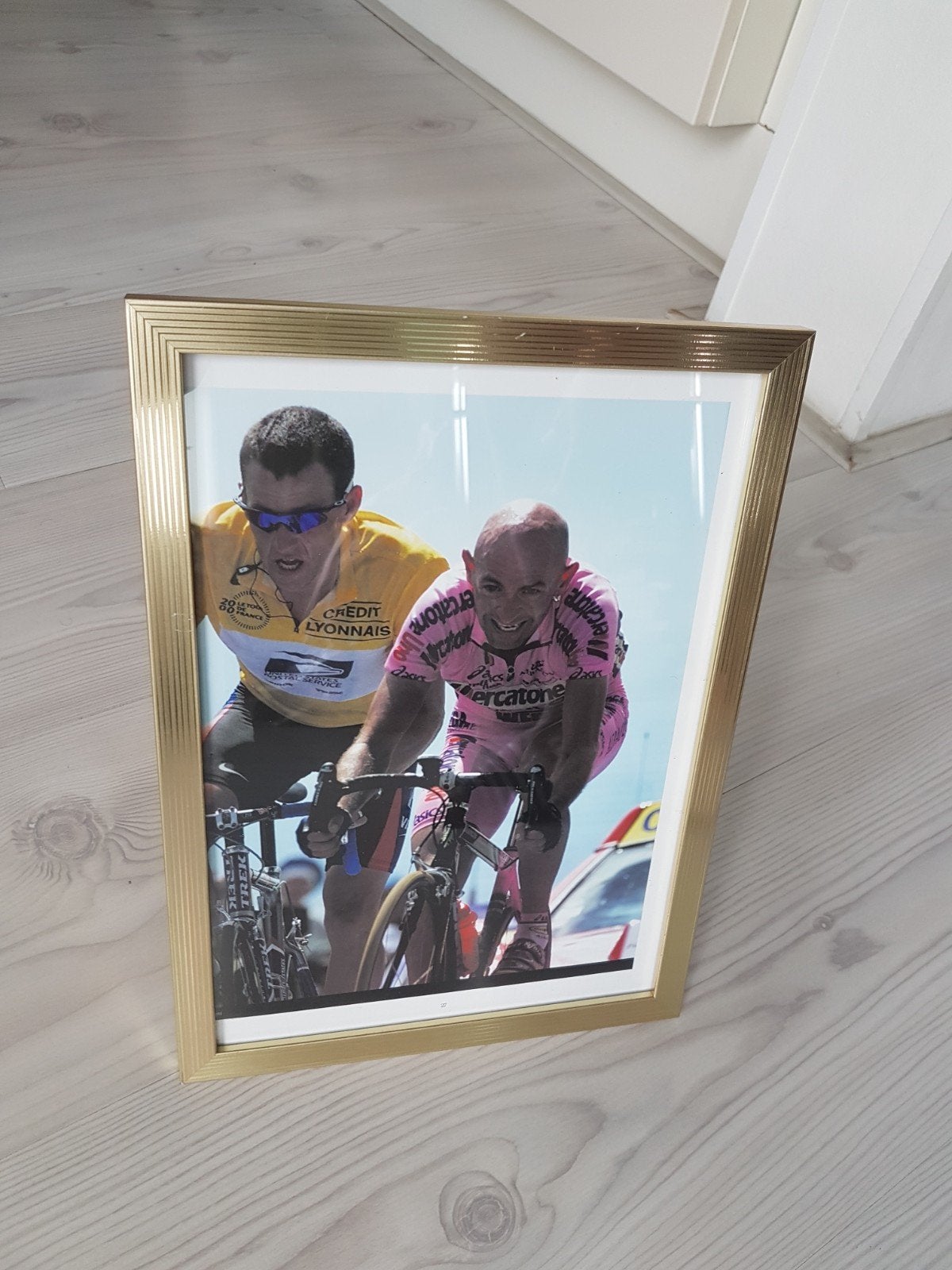 Fotolijst Pantani 21 x 29.5 cm, Ophalen of Verzenden, Buitenlandse clubs