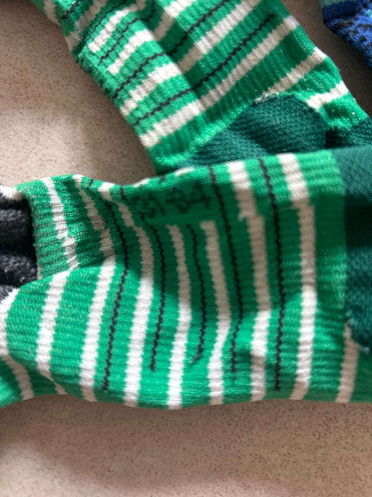 Lenz outdoor kindersokken (groen en blauw), Jongen of Meisje, Ophalen of Verzenden, Zo goed als nieuw, Sokken