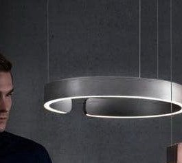 Occhio mito 40 design lamp matt zilver, Ophalen, Zo goed als nieuw