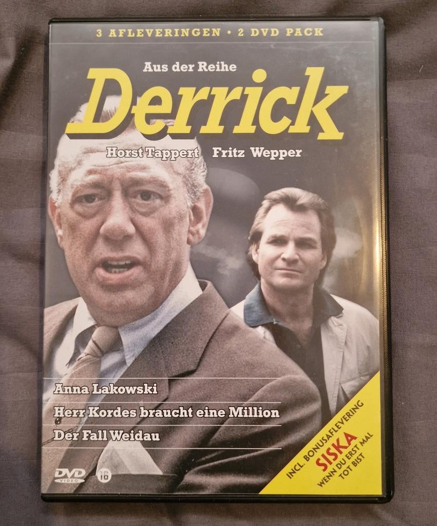 Aus der Reihe Derrick 2dvd pack z.g.a.n te koop!, Cd's en Dvd's, Dvd's | Tv en Series, Alle leeftijden, Ophalen of Verzenden, Zo goed als nieuw