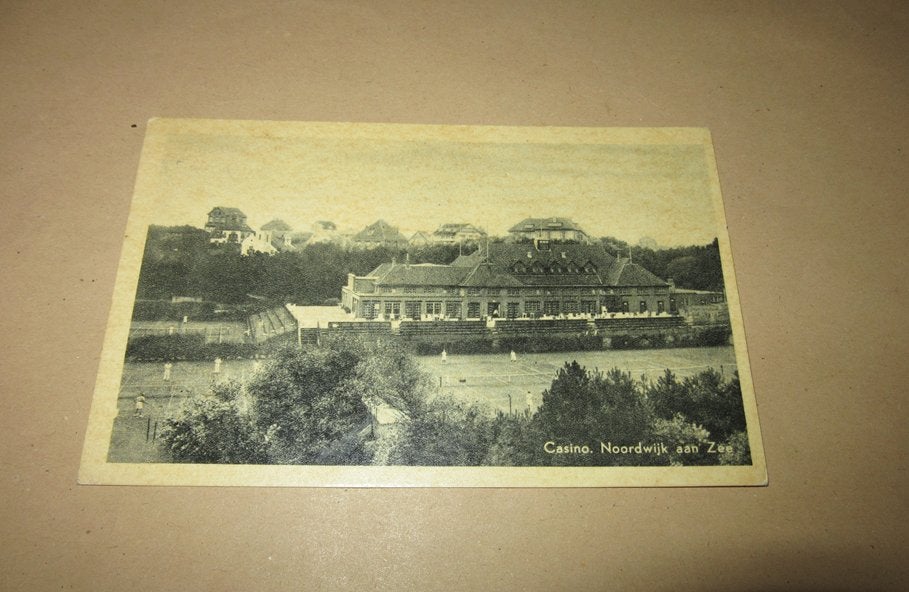 Noordwijk aan Zee - Casino, Verzamelen, Verzenden, 1940 tot 1960, Gelopen, Zuid-Holland