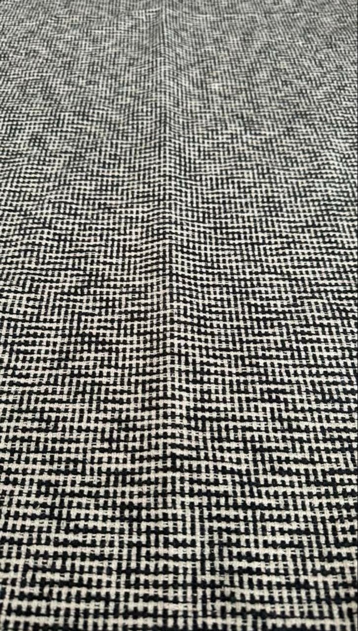 IKEA TIPHEDE Vloerkleed 80x150 cm, 100 tot 150 cm, Zwart, Zo goed als nieuw, Rechthoekig