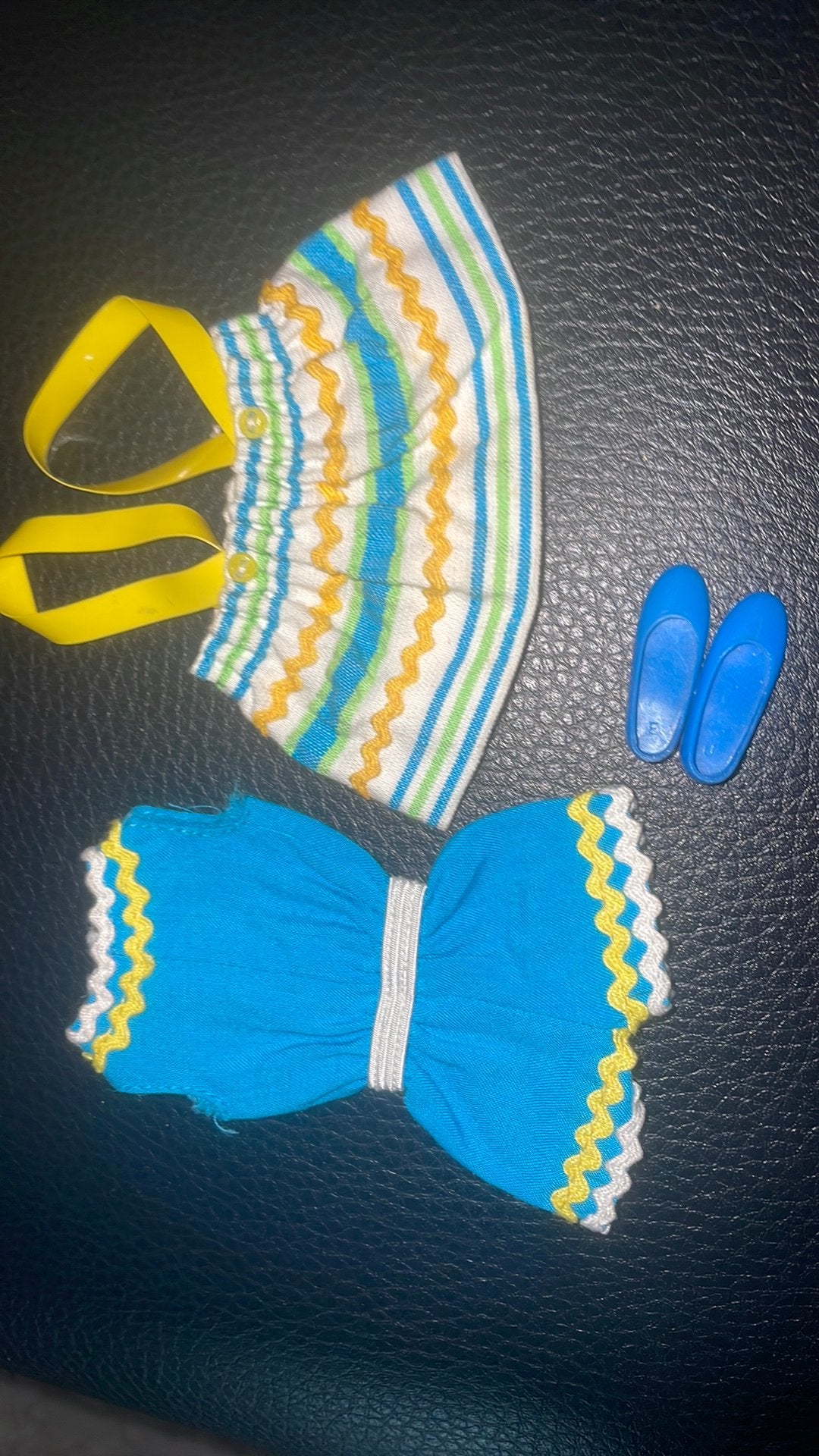 Barbie vintage Skipper RikRakRah #1733 uit 1970, Ophalen of Verzenden, Zo goed als nieuw, Kleertjes