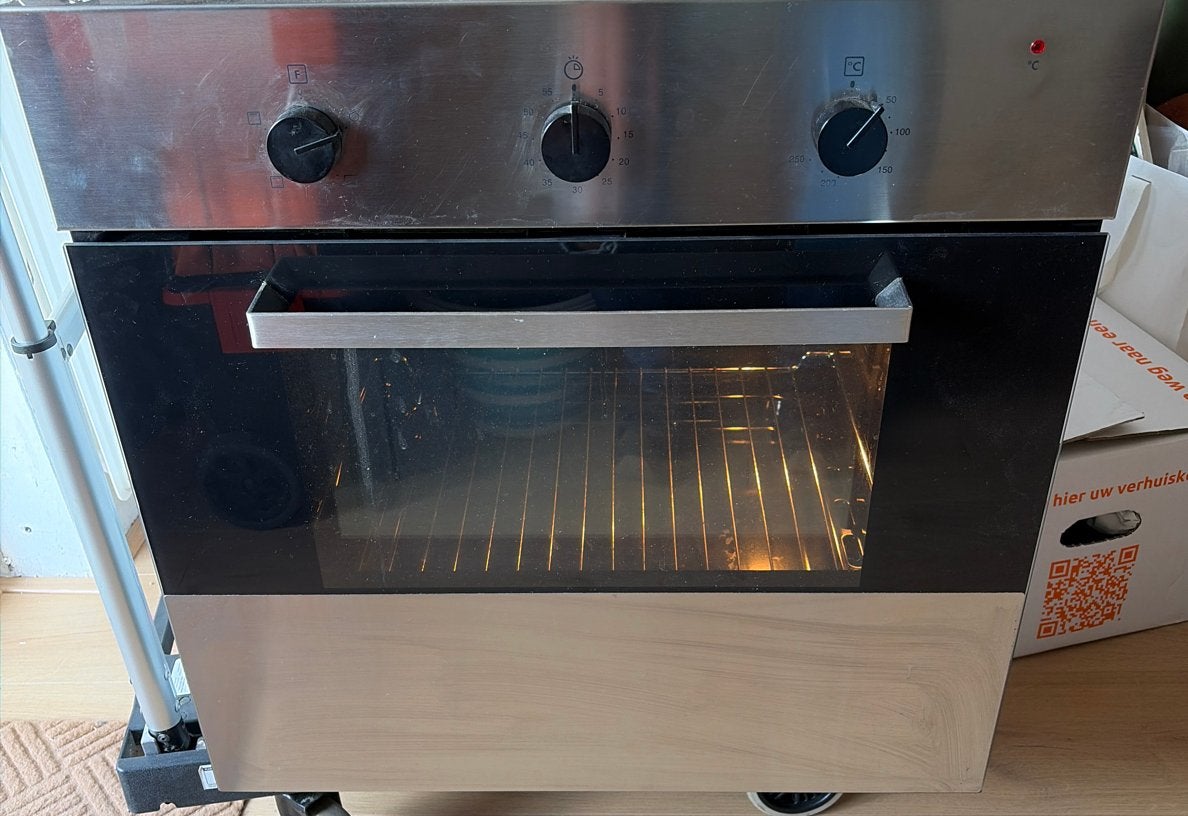 IKEA/Whirlpool Inbouw Oven FXVS6 (60 liter), Witgoed en Apparatuur, Ophalen, Gebruikt, Oven, IKEA