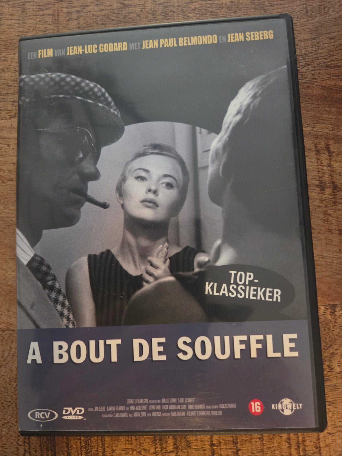 a bout de souffle dvd(1960)jean luc godard, Alle leeftijden, Ophalen of Verzenden, Zo goed als nieuw