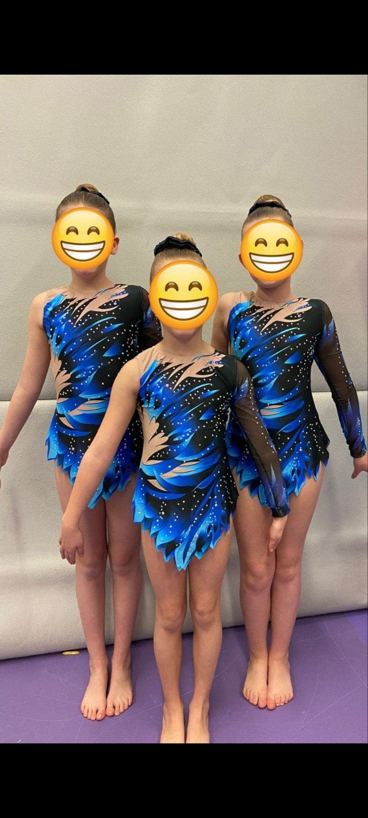 acropakjes trio maat 12, 14, 14 (ca. 134/140, 152/158), Ophalen of Verzenden, Zo goed als nieuw, Meisje, Sport- of Zwemkleding