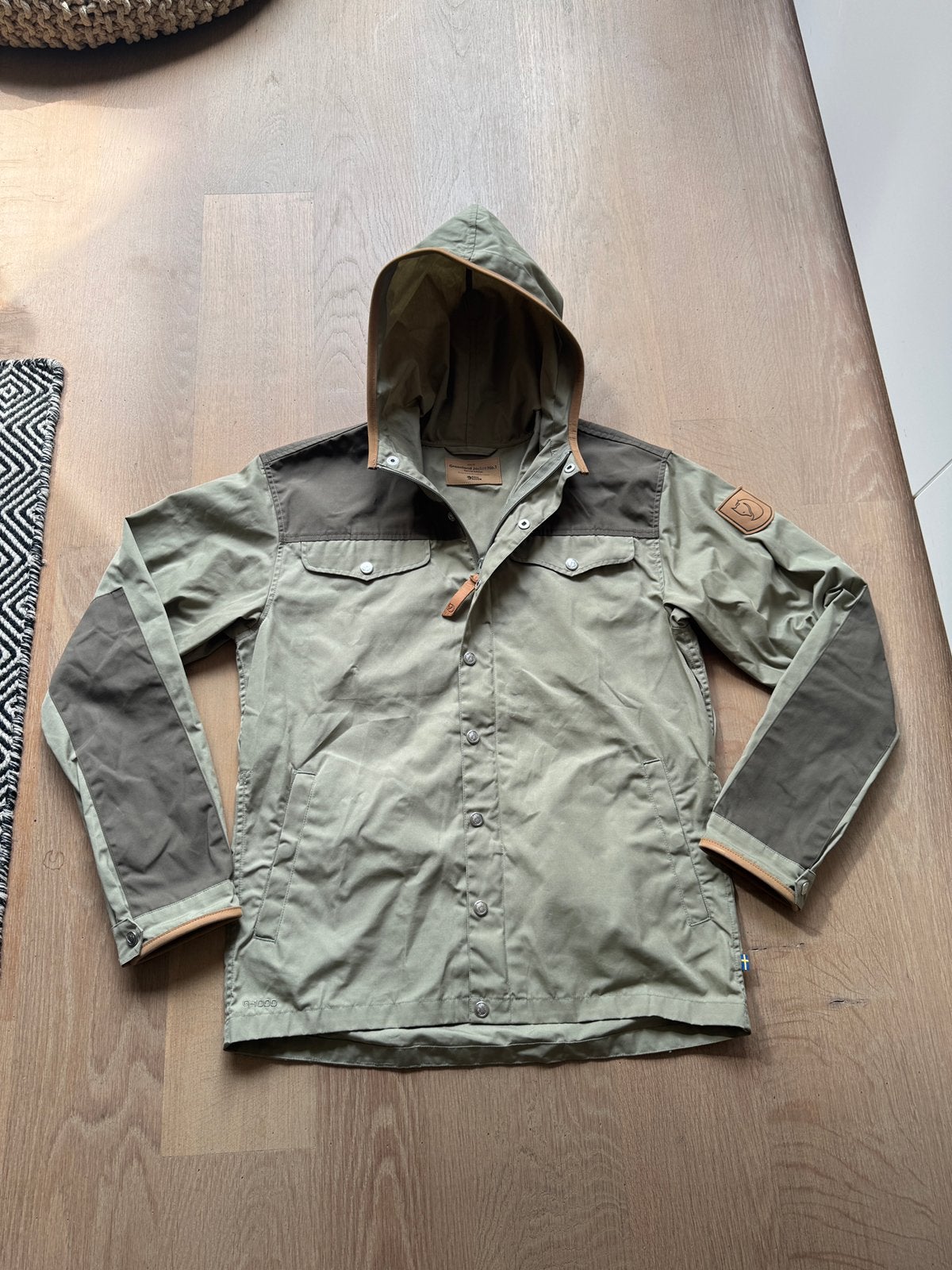 Nieuwstaat Fjallraven no.1 jacket  maat m  Kleur groen, Ophalen of Verzenden, Zo goed als nieuw, Maat 48/50 (M), Groen