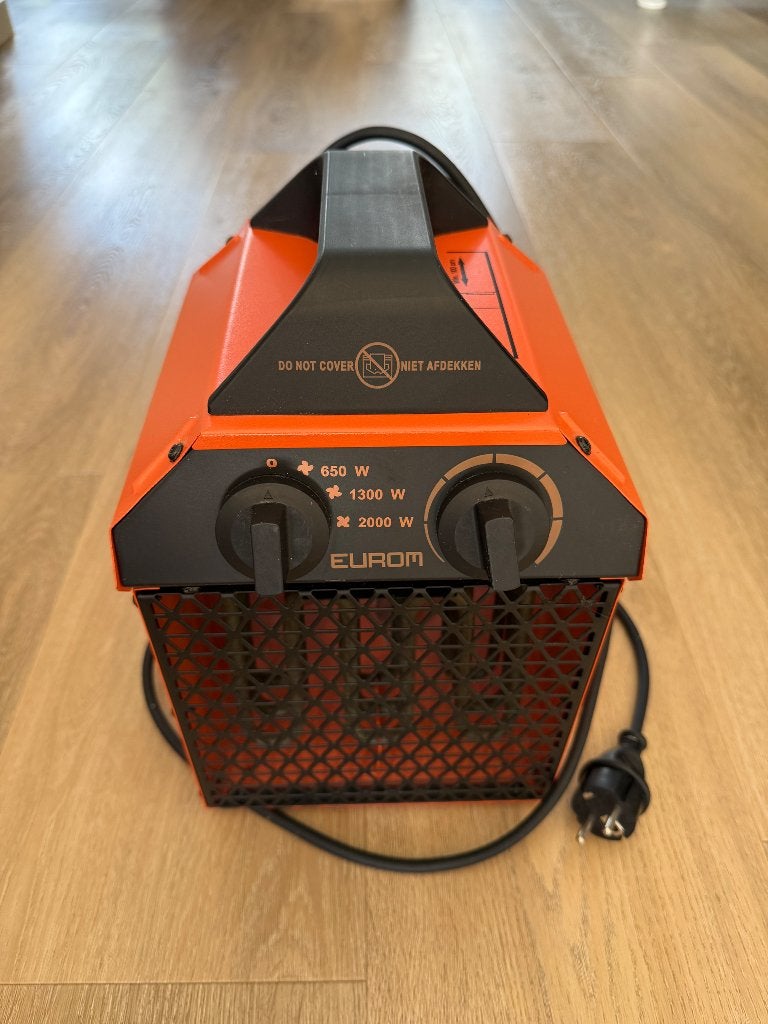 Eurom Elektrische Kachel 2000W, Ophalen, 30 tot 80 cm, Kachel, Minder dan 60 cm