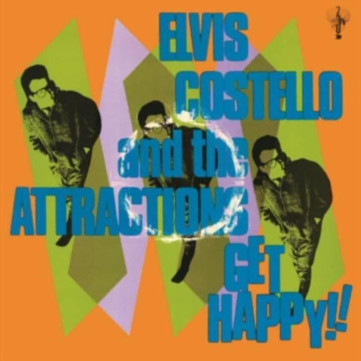 LP: Elvis Costello And The Attractions – Get Happy!, Ophalen of Verzenden, Zo goed als nieuw, 12 inch, Poprock