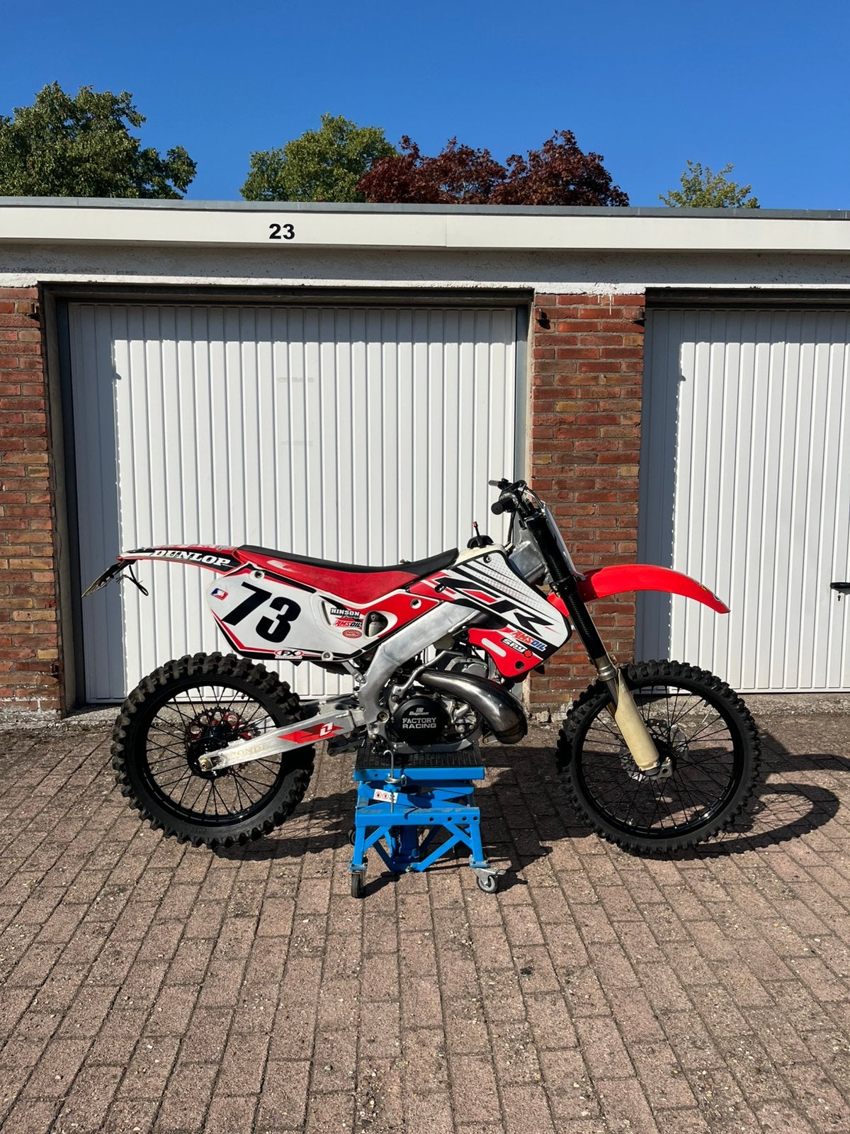 Honda cr250 1997 enduro gereviseerd met kenteken, Fietsen en Brommers, Brommers | Crossbrommers, Ophalen, Zo goed als nieuw, Honda