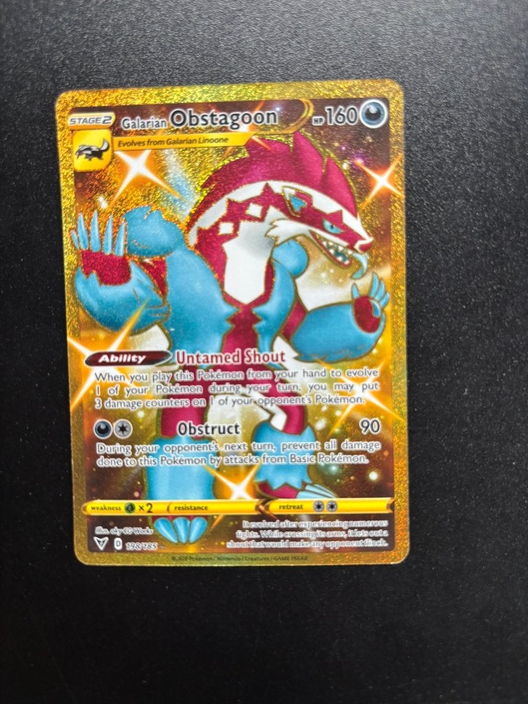 Galarian Obstagoon (VIV 198), Ophalen of Verzenden, Zo goed als nieuw
