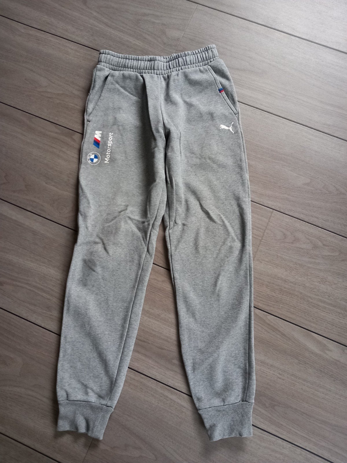 Puma BMW Motorsport joggingbroek - Grijs, Puma, Overige maten, Ophalen of Verzenden, Zo goed als nieuw