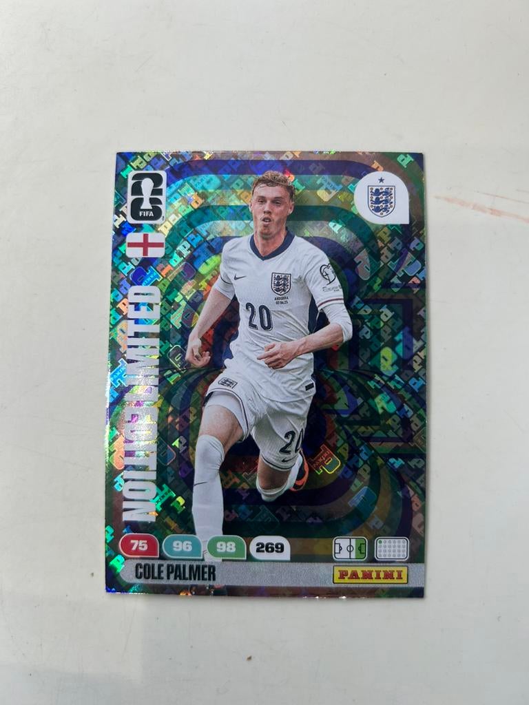 Panini Fifa world cup 2026 HOLO lim edition COLE PALMER, Hobby en Vrije tijd, Ophalen of Verzenden, Nieuw, Plaatje