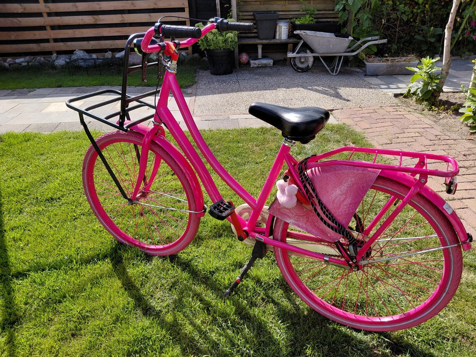 Roze sparta Oilily meisjesfiets met Nexus 3 versnellingen, Terugtraprem, Sparta, Gebruikt, Versnellingen