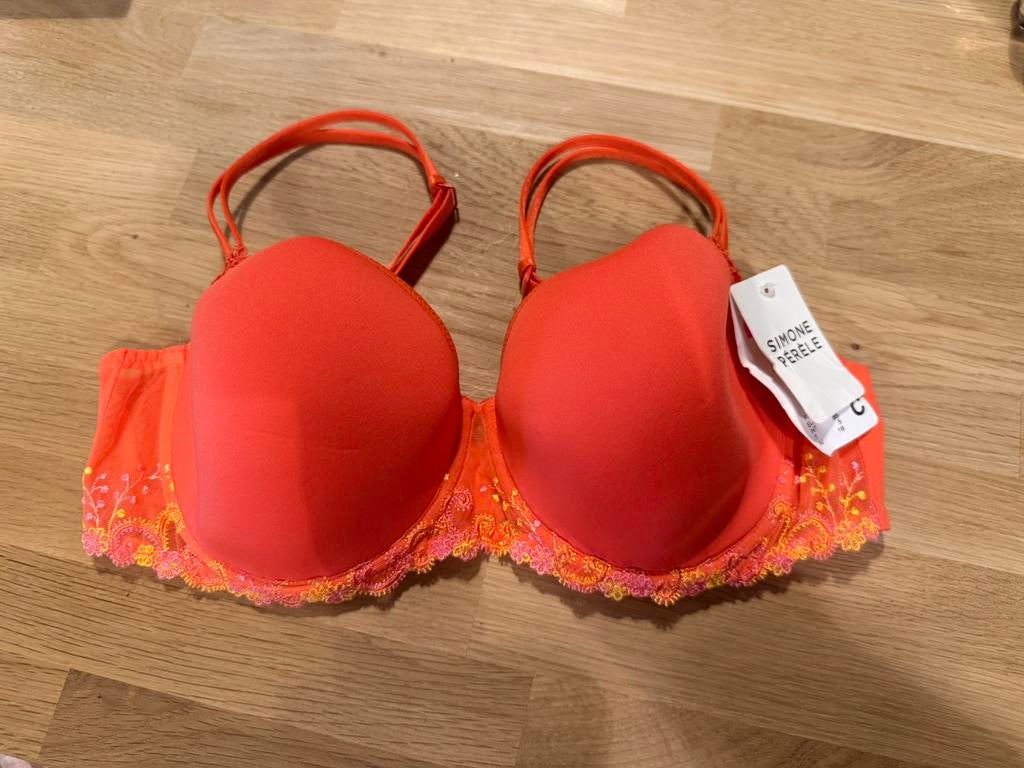 Simone perele bh 85C NIEUW!! Nu €45, Ophalen of Verzenden, Oranje, BH