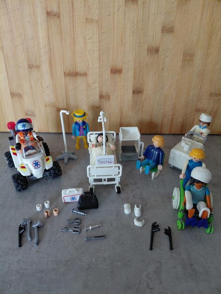 Playmobil Ziekenhuis Set, Ophalen of Verzenden, Gebruikt