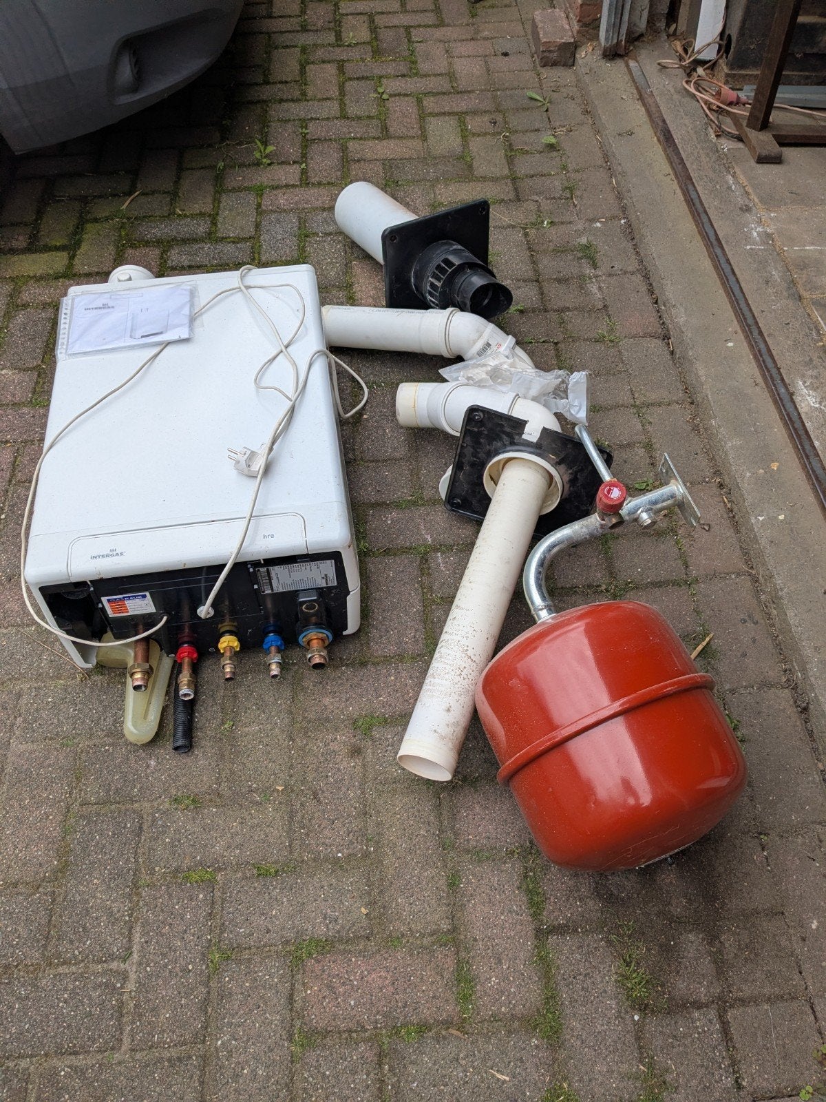 Goed werkende CV installatie, Doe-het-zelf en Verbouw, Geisers en Boilers, Ophalen, Gebruikt, Geiser, Minder dan 20 liter