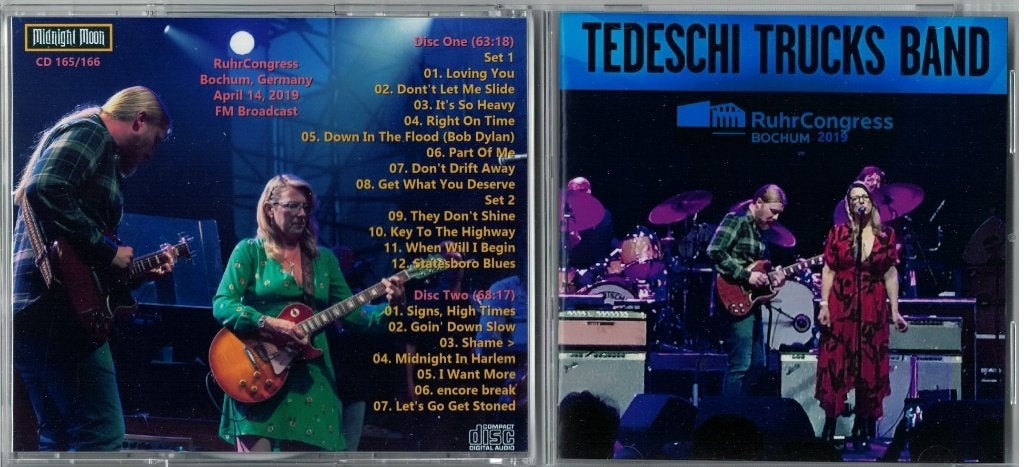 Tedeschi Trucks Band - Bochum Germany 2019  2-cd import, Ophalen of Verzenden, Nieuw in verpakking, Blues Rock, Import