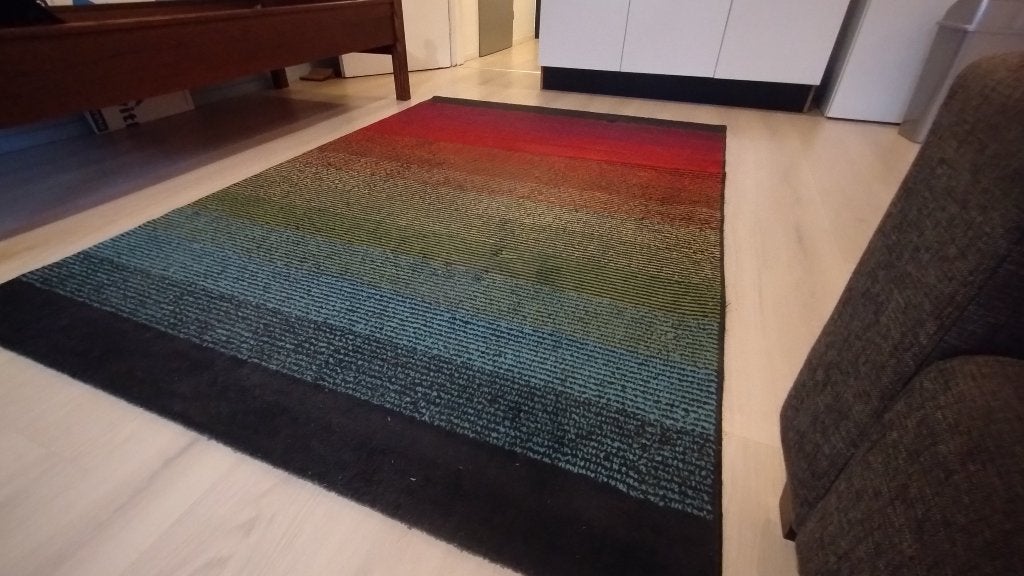 Vloerkleed 230 x 160, Ophalen, Gebruikt, 150 tot 200 cm, 200 cm of meer
