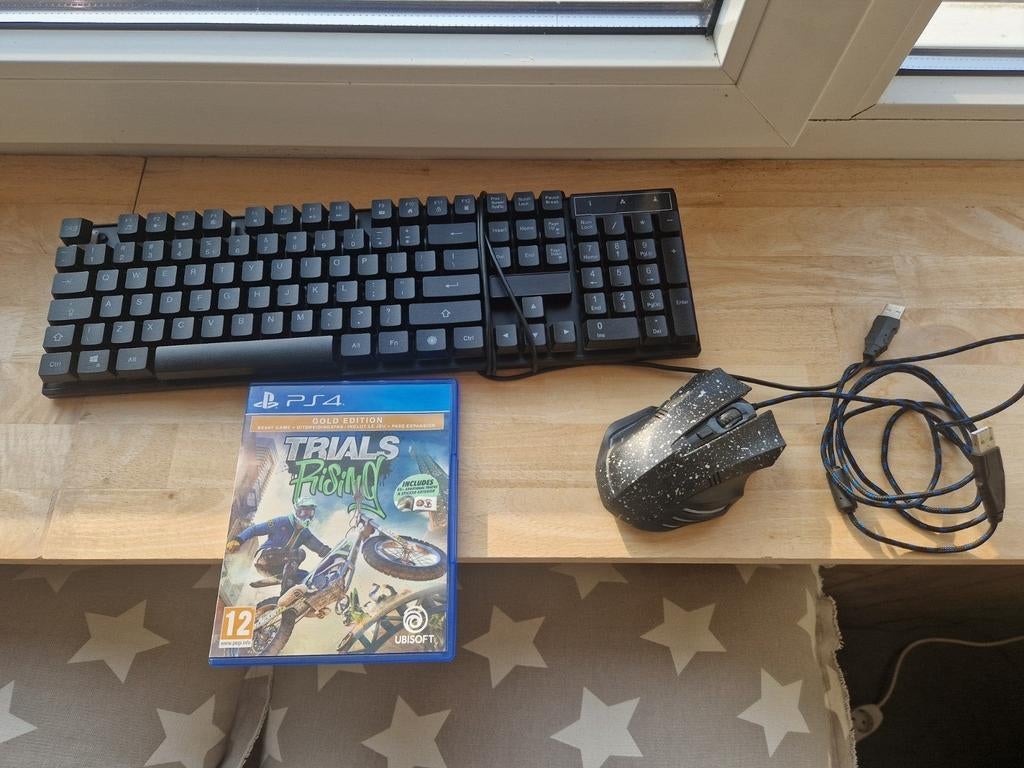 PS4 Game toetsenbord en muis met spel, Ophalen, Online, 1 speler, Racen en Vliegen