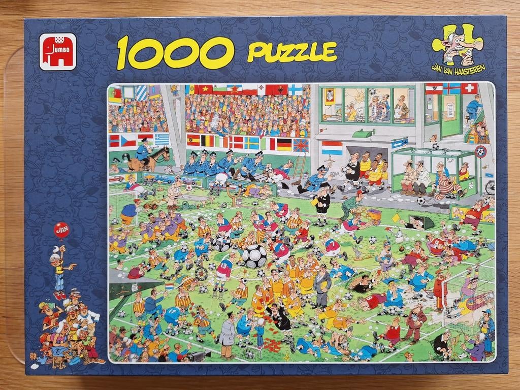 Jan van Haasteren puzzel, Ophalen, 500 t/m 1500 stukjes