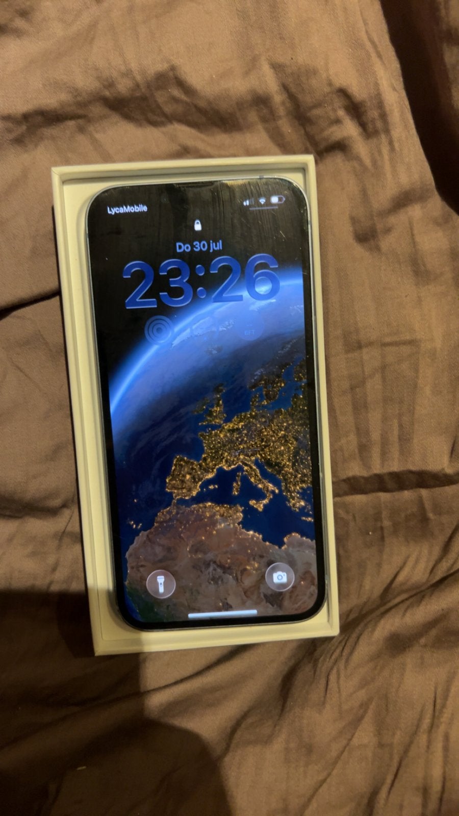 Zo goed als nieuwe iPhone 14 128GB lichtBlauw, Telecommunicatie, Mobiele telefoons | Apple iPhone, Ophalen, 128 GB, IPhone 14 Plus