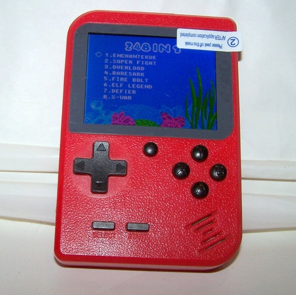 248 in 1 handheld gameboy lookalike spelcomputer. Izgs., Spelcomputers en Games, Games | Overige, Avontuur en Actie, 1 speler
