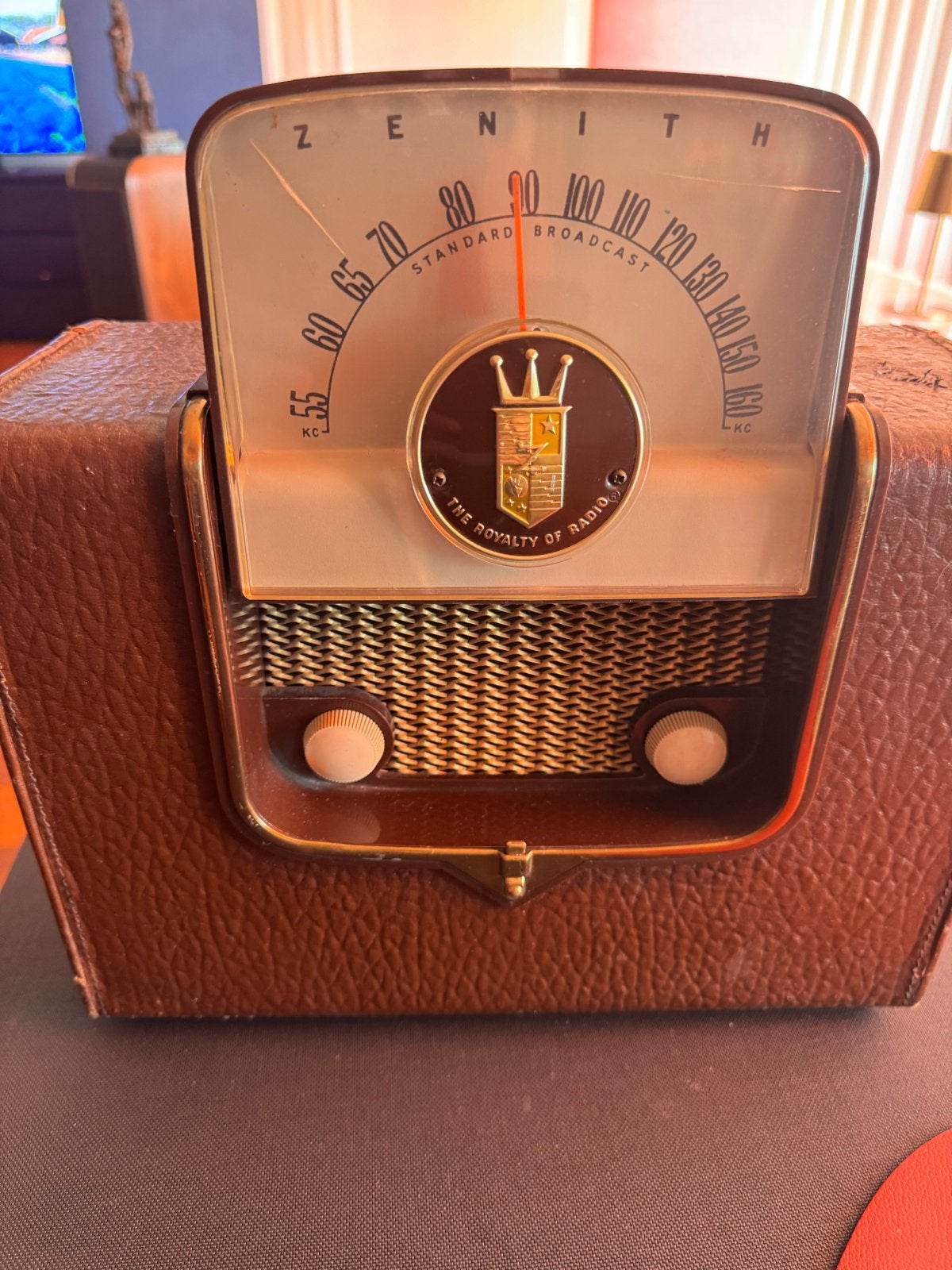 Buizenradio 1951  heeft mijn oom mee genomen uit  usa, Ophalen, Gebruikt, Transistorradio