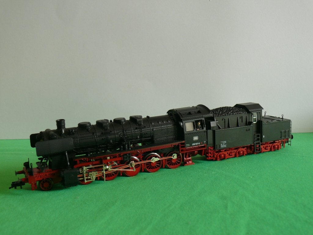 Fleischmann stoomlok BR 50 digitaal/sound, Hobby en Vrije tijd, Modeltreinen | H0, Locomotief, Ophalen of Verzenden, Zo goed als nieuw