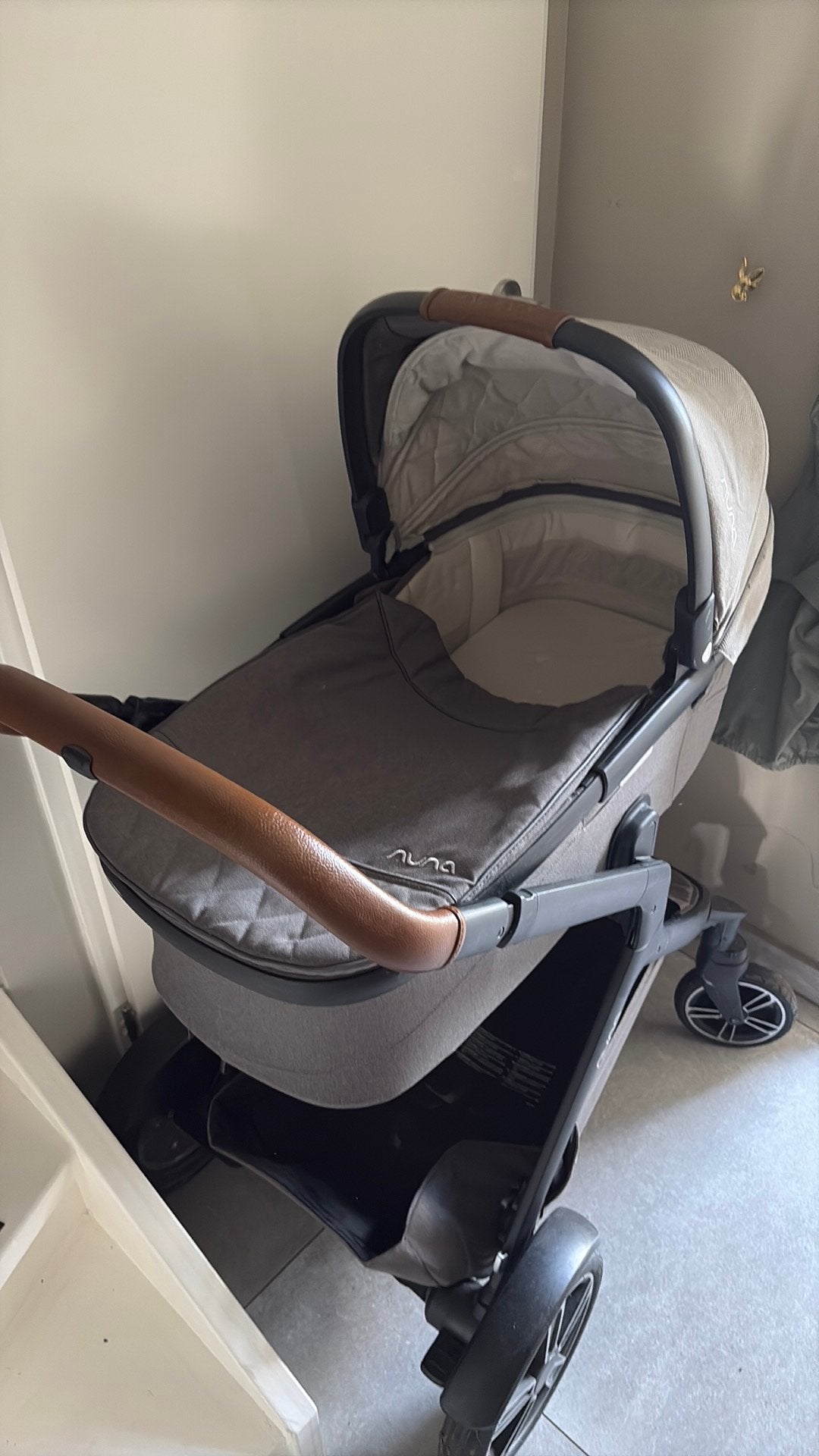 Nuna kinderewagen compleet + maxi cosi (nuna), Ophalen, Kinderwagen, Overige merken, Luchtbanden