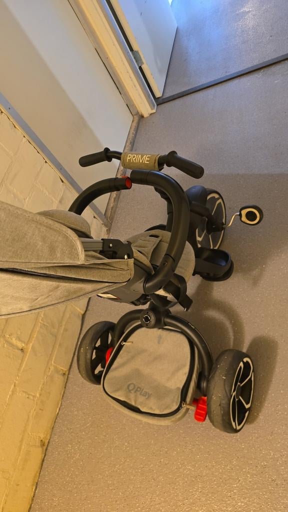 Q Play Prime 4-in-1 driewieler/kinderwagen, Kinderen en Baby's, Kinderwagens en Combinaties, Ophalen of Verzenden, Zo goed als nieuw